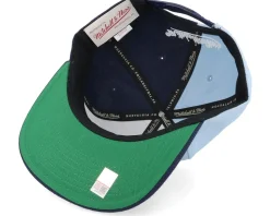 North Carolina Tar Heels Retroline Navy Snapback - Mitchell & Ness