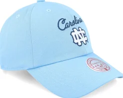 North Carolina Tar Heels Lay Low Blue Dad Cap - Mitchell & Ness