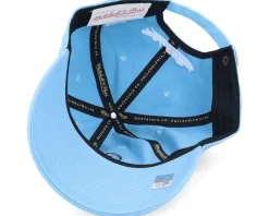 North Carolina Tar Heels Lay Low Blue Dad Cap - Mitchell & Ness