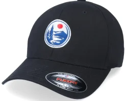 North Wilderness Logo Black Flexfit - Wild Spirit