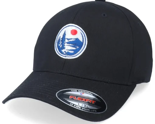 North Wilderness Logo Black Flexfit - Wild Spirit