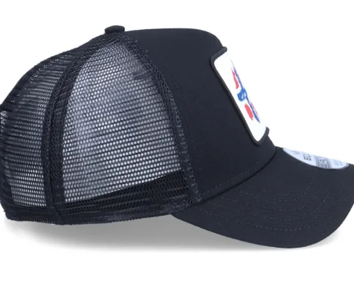 Norway Ripped Flag Patch Oil Rig Black Trucker - Iconic