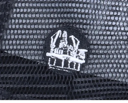 Norway Ripped Flag Patch Oil Rig Black Trucker - Iconic