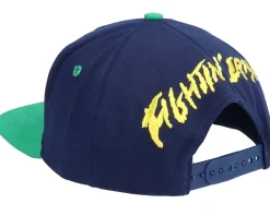 Notredame Fighting Irish Script College Vintage Navy/Green Snapback - Twins Enterprise