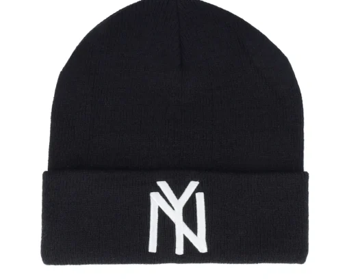 Ny Black Yankees Nl Knit Black Cuff - American Needle