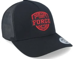 Ny Red Force Black A-frame Trucker - Iconic