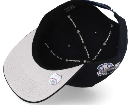 NY Yankees Sure Shot Navy/White Snapback - 47 Brand