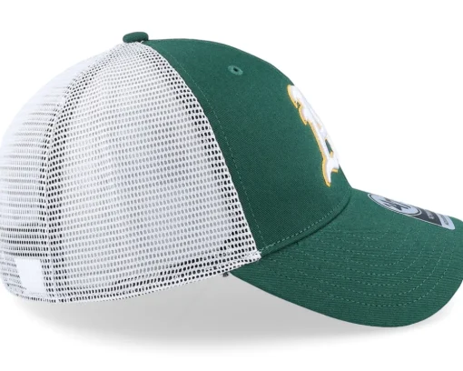 Oakland Athletics Branson Mvp Dark Green Trucker - 47 Brand