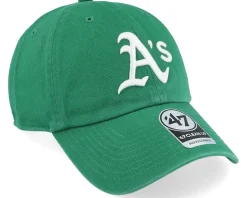Oakland Athletics Clean Up Kelly Dad Cap - 47 Brand