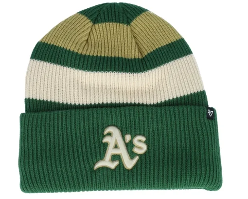 Oakland Athletics Clubhouse Jennings 47 Beanie Eden Cuff - 47 Brand