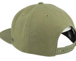 Oakland Athletics MLB Ballpark Camo Captain Sandalwood Snapback - 47 Brand