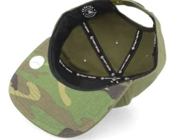 Oakland Athletics MLB Ballpark Camo Captain Sandalwood Snapback - 47 Brand