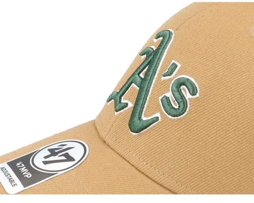 Oakland Athletics Mvp Camel Adjustable - 47 Brand