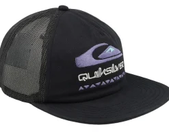 Oasis Dusted Peri Black Trucker - Quiksilver