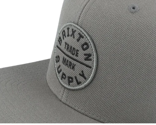 Oath III Charcoal/Charcoal Snapback - Brixton