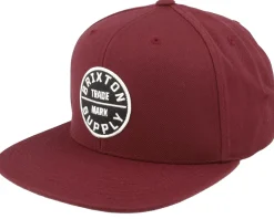 Oath Iii Mahogany Snapback - Brixton