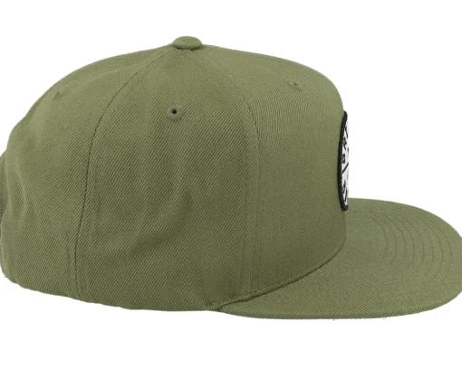 Oath III Olive Surplus/White Snapback - Brixton