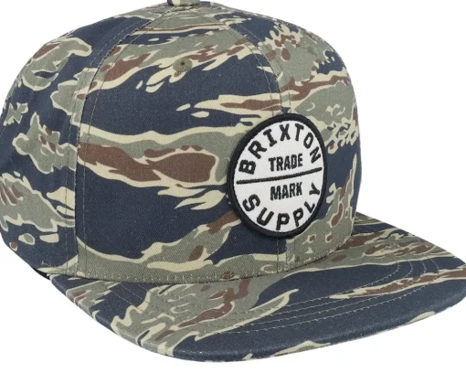 Oath Iii Tiger Camo Snapback - Brixton