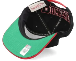 Ohio State Buckeyes Back In Action Black/Red Snapback - Mitchell & Ness