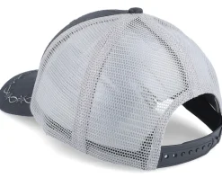 Oilskin Look With Mesh Back Grey/Black Trucker - John Deere