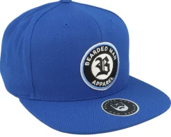 Old English B Patch Blue Snapback