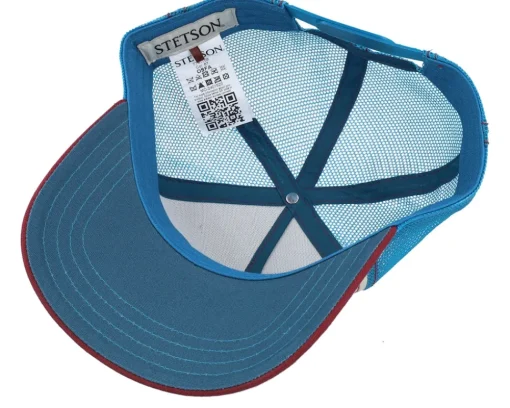 One For All Wine/Off White A-Frame Trucker - Stetson