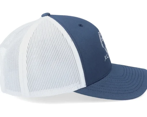 One Line Perch Fishing Navy/White Trucker - Skillfish