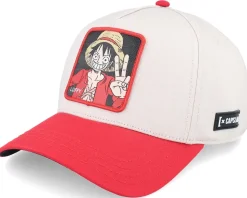 One Piece Luffy Grey/Red A-Frame Adjustable - Capslab