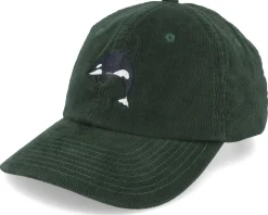 Orca Dark Olive Cord Dad Cap - Wild Spirit