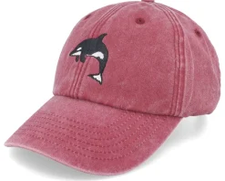 Orca Washed Red Dad Cap - Wild Spirit