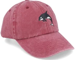 Orca Washed Red Dad Cap - Wild Spirit