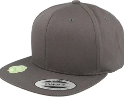 Organic Cotton Red Snapback - Yupoong