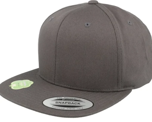 Organic Cotton Red Snapback - Yupoong
