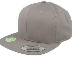 Organic Cotton Red Snapback - Yupoong