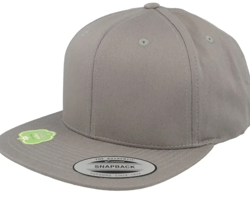 Organic Cotton Red Snapback - Yupoong