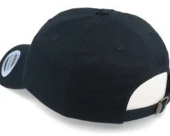 Organic Small Hatsie Red Panda Patch Black Dad Cap - Wild Spirit