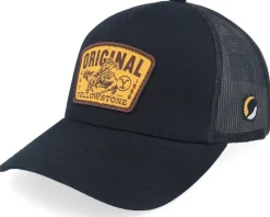 Original Black A-Frame Trucker - Yellowstone