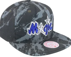 Orlando Magic Orlando Magic Down For All Snapback Black - Mitchell & Ness