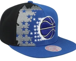 Orlando Magic Retroline Blue/Black Snapback - Mitchell & Ness