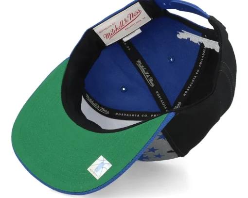 Orlando Magic Retroline Blue/Black Snapback - Mitchell & Ness