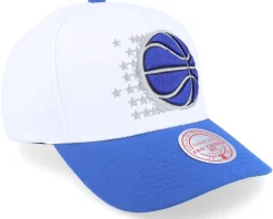 Orlando Magic Team 2 Tone 2.0 Pro White/Blue Adjustable - Mitchell & Ness