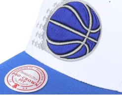 Orlando Magic Team 2 Tone 2.0 Pro White/Blue Adjustable - Mitchell & Ness