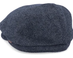 Oslo Black Flat Cap - Barts
