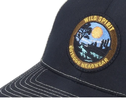 Outdoor Landscape Sunset Logo 111 Split Black - Wild Spirit