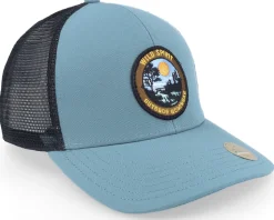Outdoor Landscape Sunset Logo Navy/Black - Wild Spirit