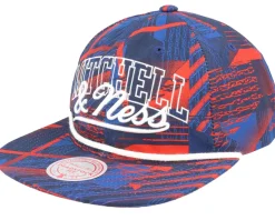 Own Brand Big Face Deadstock Black/Purple Snapback - Mitchell & Ness