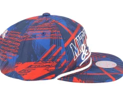 Own Brand Big Face Deadstock Black/Purple Snapback - Mitchell & Ness