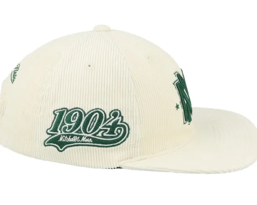Own Brand Deadstock 1904 Off White Snapback - Mitchell & Ness