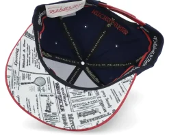 Own Brand Game Set Navy/Red Adjustable - Mitchell & Ness