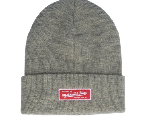 Own Brand Roll Up Beanie Sand Cuff - Mitchell & Ness